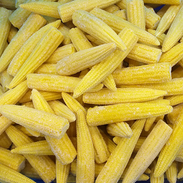 BABY CORN WHOLE BLANCHED TUMERIC